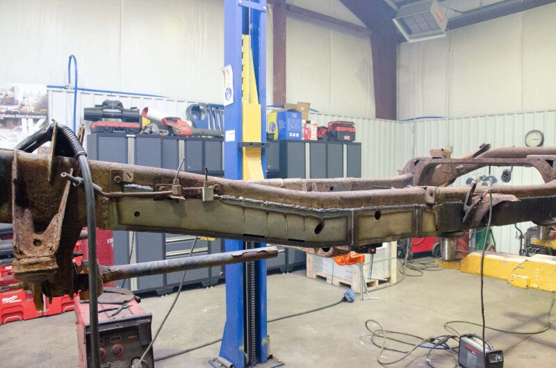 RustBuster RB7716L Front Frame Section Left Side