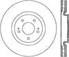 Stoptech 126.46064CSR Power Slot 03-06 Evo 8 & 9 Cryo Slotted Right Front Rotor