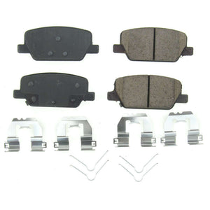 PowerStop fits Hyundai Santa Fe Rear Z17 Evolution Ceramic Brake Pads w/Hardware