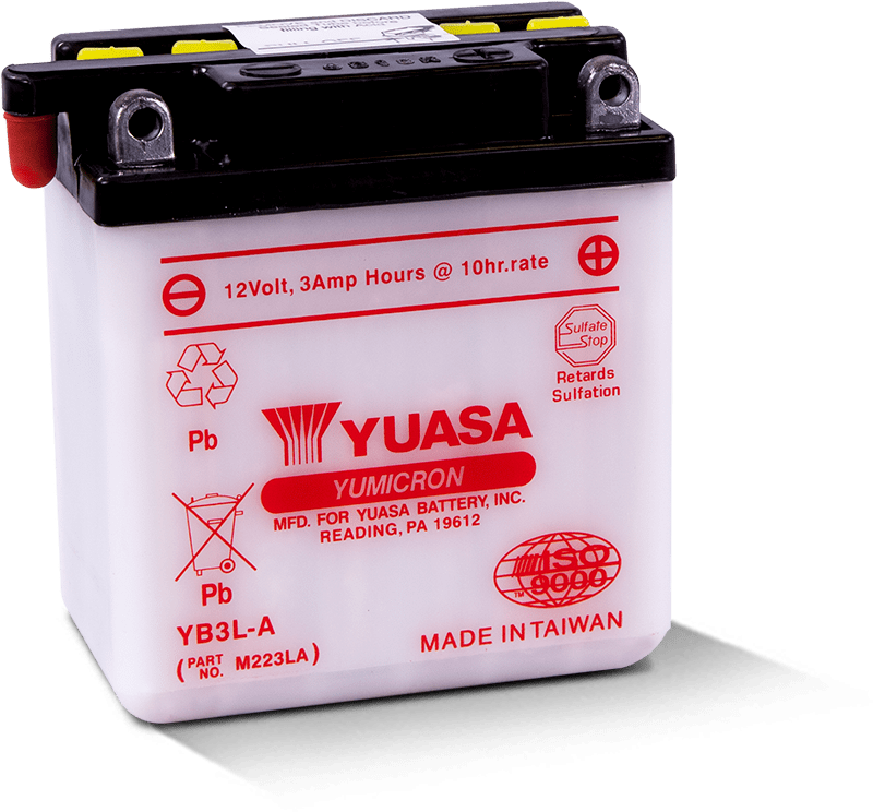 Yuasa YUAM223LA YB3L-A Yumicron 12 Volt Battery