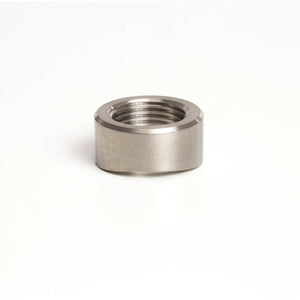 Ticon 104-00100-7000 Industries Titanium O2 Sensor Bung 1.75in to 2.5in Tubing (M18x1.5) - Coped End
