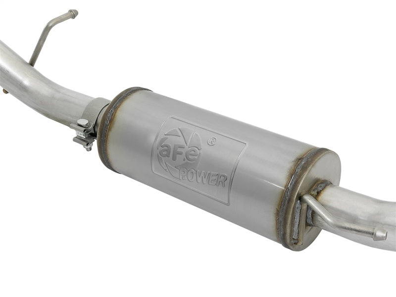 AFE 49-08055 on 2-1/2in Aluminized Steel Cat-Back Exhaust 07-18 fits Jeep Wrang