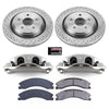 Power Stop KCOE6993 15-19 fits GMC Sierra 2500 HD Rear Autospecialty Kit w/Cals