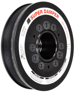 ATI ATI917289 Damper-6.78in-AL-6 Grv-10 Per UD-LS1 28T 8mm HTD Drive Rear-3 Ring