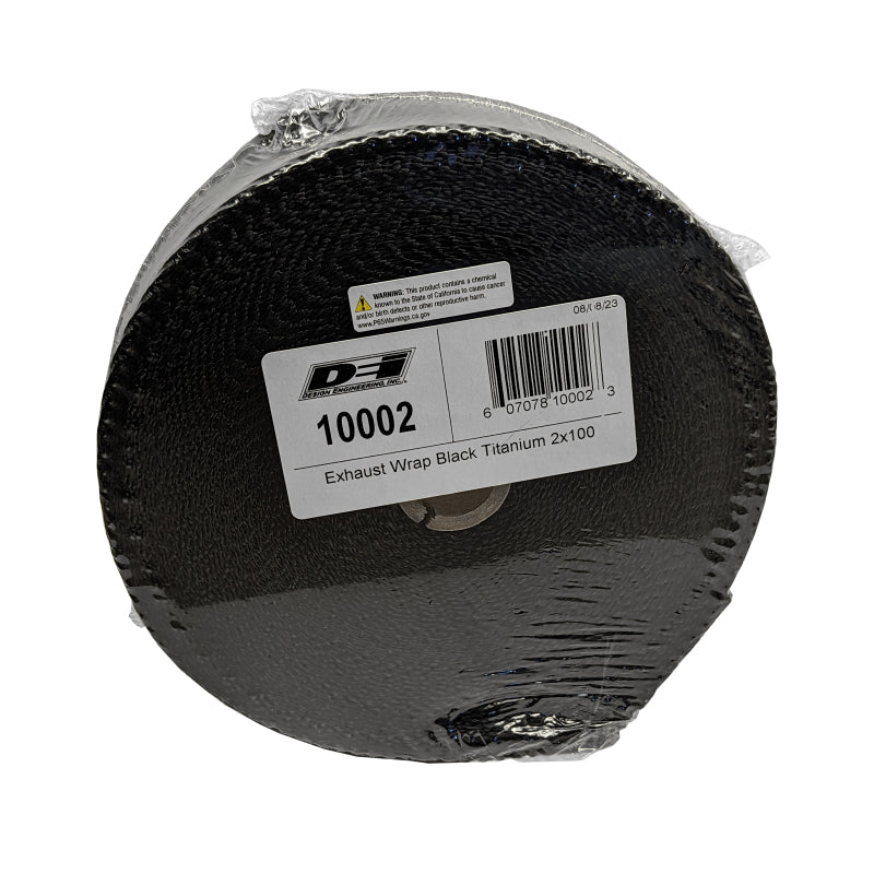 DEI  10002 Exhaust Wrap 2in x 100ft - Titanium - Black