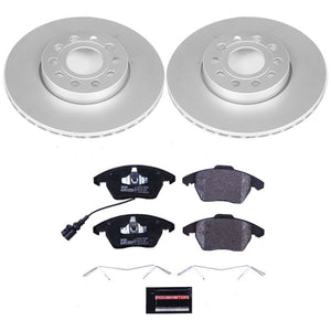 PowerStop ESK4623 fits Audi 10-12 A3 Front Euro-Stop Brake Kit