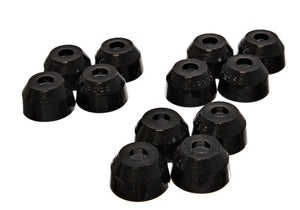 Energy Suspension 9.13121G Tie-Rod End Boot - Round (12) - Black