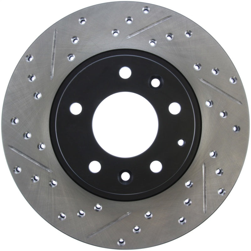 Stoptech 127.45051R Slotted & Drilled Sport Brake Rotor