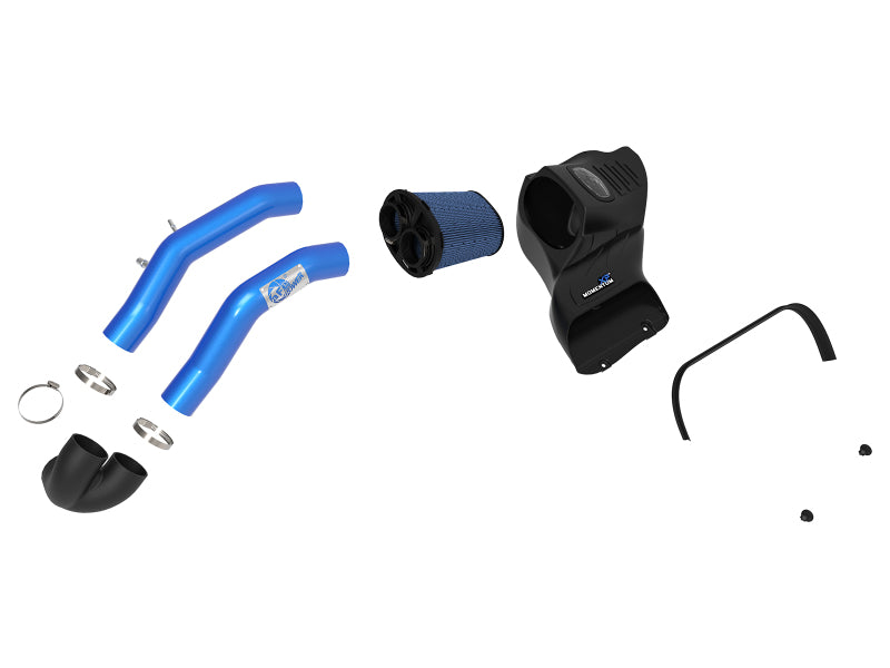 AFE 50-30024RL um XP Cold Air Intake System w/ Pro 5R Media Blue 15-19 fits For