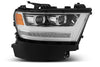 AlphaRex  880514 fits Ram 19-20 1500HD PRO-Series Proj Headlight Plnk Styl Chrm