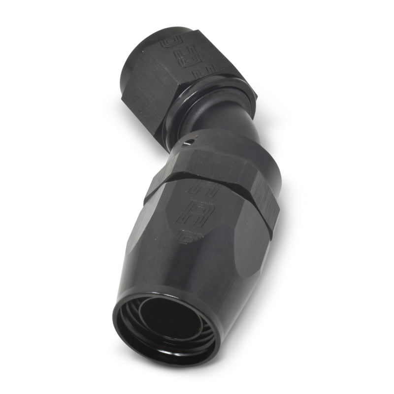 Russell 610085 Performance -4 AN Black 45 Degree Full Flow Hose End