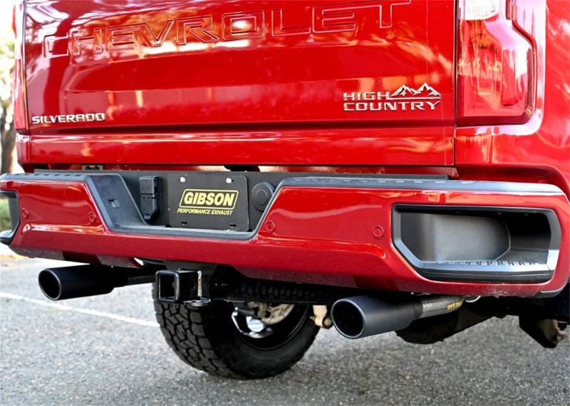 Gibson  65713B fits Chevy 20-21 Silverado 6.6L 2.5in Cat-Back Dual Split Exhaust