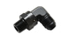 Vibrant 11357 -8AN to 3/8in NPT Male Swivel 90 Degree Adapter Fitting