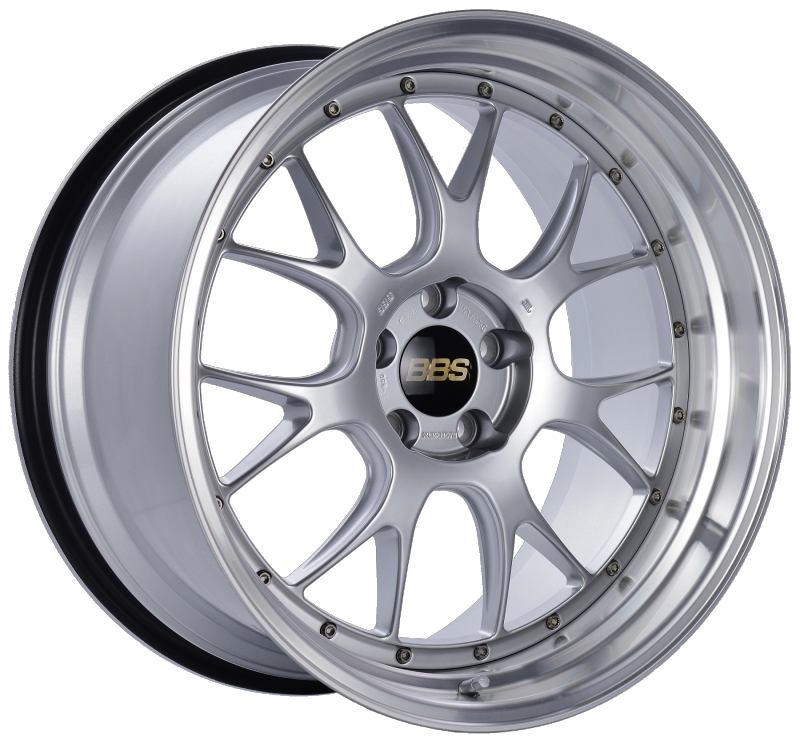 BBS LM330DSPK LM-R 20x11 5x114.3 ET20 CB66 Diamond Silver Center Diamond Cut Lip Wheel