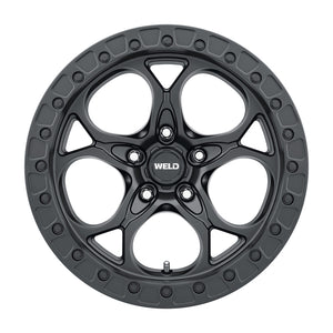 Weld  W10879075500 Off-Road W108 17X9.0 Ledge 5X127 ET00 BS5.00 Satin Black 71.5