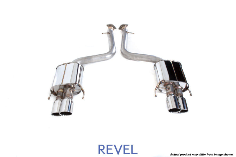 Revel T70180AR Medallion Touring-S Exhaust - Quad Tip / Rear Section 15-16 fits