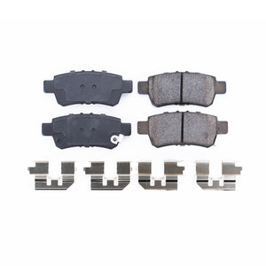 PowerStop 17 fits Honda Odyssey Rear Z17 Evolution Ceramic Brake Pads w/Hardware