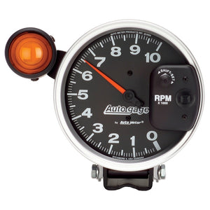 AutoMeter 233904 Autometer 5 inch 10,000 RPM Monster Shift Lite Pedestal Tachometer