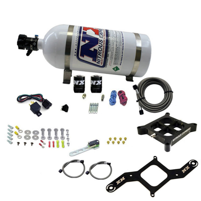 Nitrous Express 63571-10 4500 Covert Crossbar Plate System Pro Power 100-500HP (