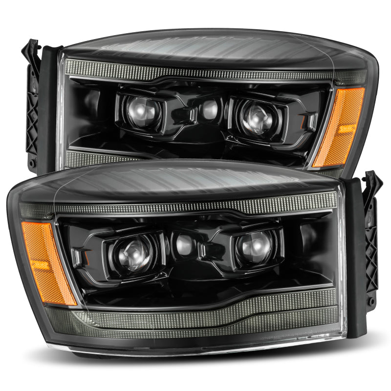 AlphaRex  880533 fits Dodge 06-08 Ram 1500HD LUXX LED Projector Headlights Plank