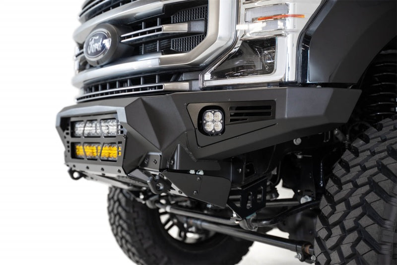 Addictive Desert Designs F160012140103 fits Ford 17-20 Super Duty Bomber Front Bumper w/ Mounts For 20in Light Bars