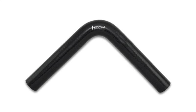 Vibrant 2919 Reinforced Silicone Elbow Connector - 1.25in ID x 8in Leg 90 Deg E