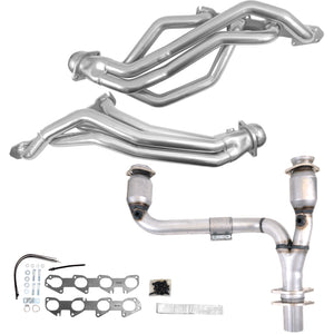 BBK 19503 09-24 fits Ram 1500 Hemi 5.7L 1-3/4 Long Tube Headers w/High Flow C