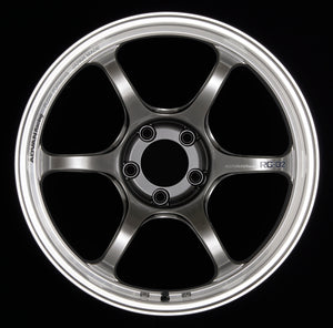 Advan YAT8K35EHB RG-D2 18x10.0 +35 5x114.3 Machining and Racing Hyper Black Wheel