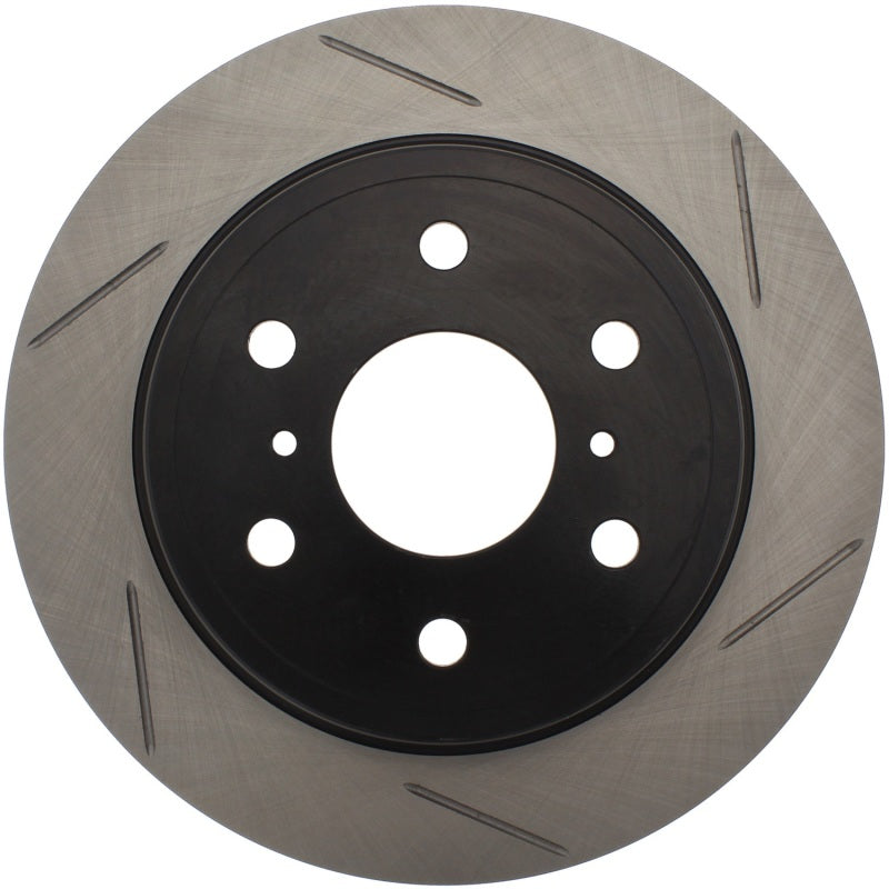 Stoptech 126.66065SL PowerSlot Chevrolet Avalanche/Silverado/Suburban/Tahoe / GMC Yukon Left Slotted Rear Rotor