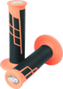 ProTaper 21661 Clamp-On 1/2 Waffle Grip - Neon Orange/Black