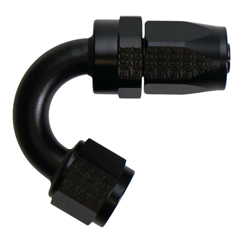 DeatschWerks 6-02-0831-B 8AN Female Flare Swivel 150-degree Hose End CPE