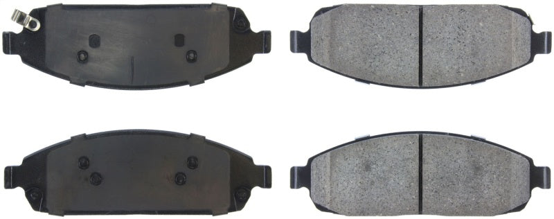 Stoptech 309.108 Sport Brake Pads w/Shims and Hardware - Rear