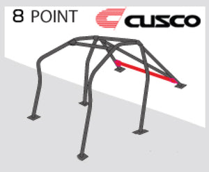 Cusco HY1 261 GLHD D1 Chromoly 8pt 2 Pssngr Around Dash 10-15 fits Hyundai Gene