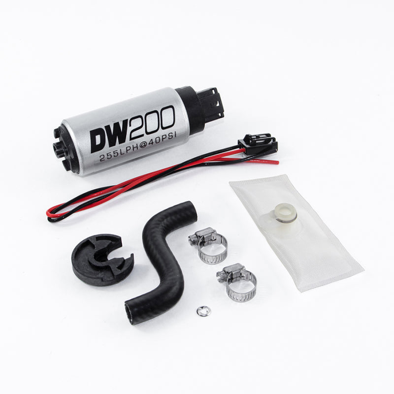 DeatschWerks 9-201-1014 85-97 fits Ford Mustang 255 LPH DW200 In-Tank Fuel Pump w/ Install Kit