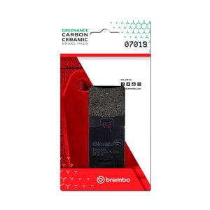 Brembo OE 7019 Piaggio Zip Carbon Ceramic Brake Pad - Front
