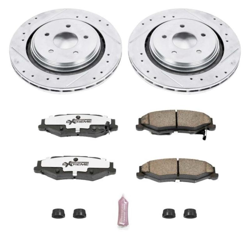 PowerStop K5159-26 06-09 fits Cadillac XLR Rear Z26 Street Warrior Brake Kit