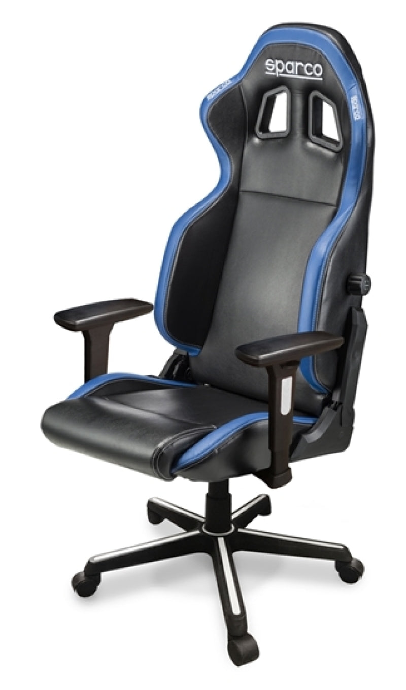 SPARCO 00998NRAZ Game Chair ICON BLK/BLU