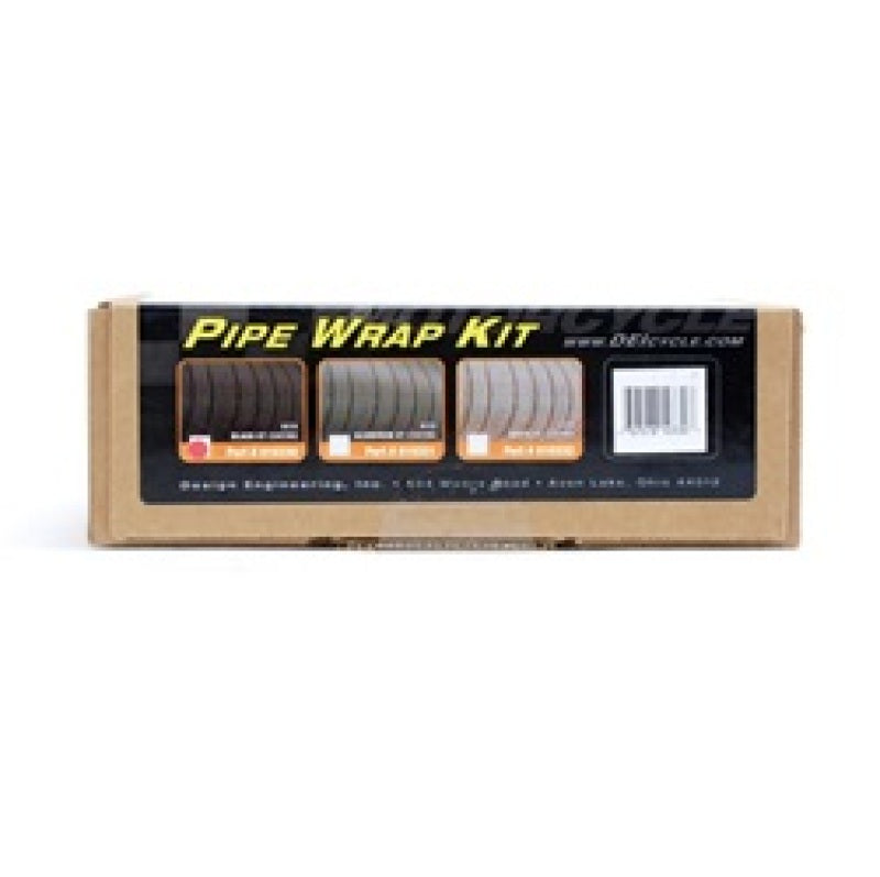 DEI  10331 Powersport Motorcycle Exhaust Wrap Kit - Tan Wrap w/Aluminum HT Silic