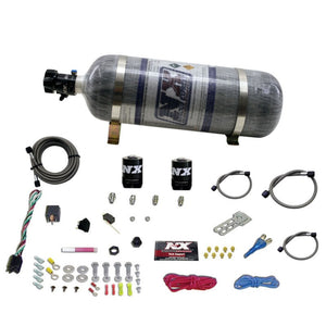 Nitrous Express 20316-12 fits Dodge EFI Race Single Nozzle Nitrous Kit (100-250H
