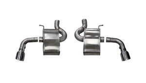 CORSA Performance 14785 Corsa 2016-2024 fits Chevrolet Camaro SS 6.2L V8 2.75in Polished Xtreme Axle-Back Exhaust Dual Rear Exit