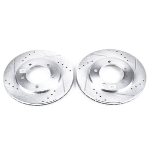 PowerStop fits Suzuki 00-05 Grand Vitara Front Evolution Drilled & Slotted