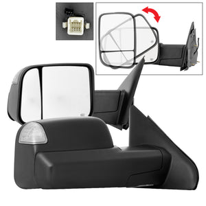 xTune 9939877 fits Dodge Ram 02-09 G2 Manual Extendable / Power Heated Mirror -