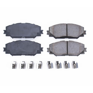 PowerStop 17 fits Lexus HS250h Front Z17 Evolution Ceramic Brake Pads w/Hardware