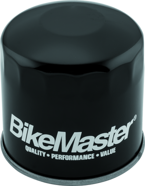 BikeMaster 171607 BikeMaster fits Honda BM-202 Oil Filter - Black