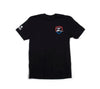 Zone Offroad ZONU9162L Black Premium Cotton T-Shirt w/ Patriotic Zone Logos - Large