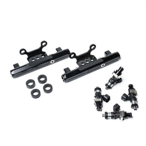 DeatschWerks 6-101-2200 fits Subaru STI/LGT Side Feed to Top Feed Fuel Rail Con