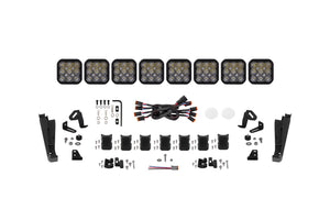 Diode Dynamics Kuat DEK 54in Wide Upgrade Kit 8-Pod SS5 Sport - White Driving