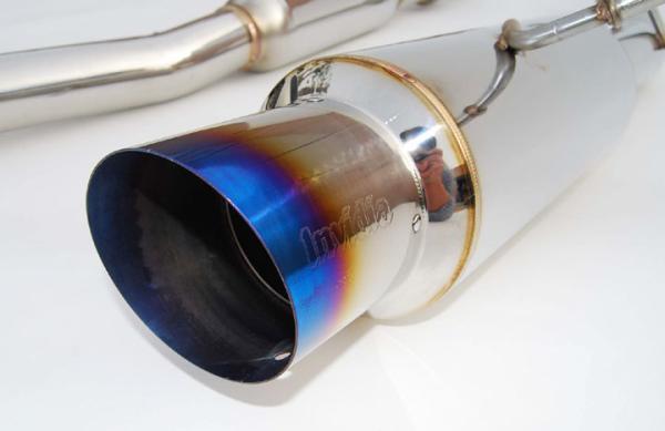 Invidia HS02SW1GTT 02-07 WRX/STi 76mm N1 REGULAR Titanium Tip Cat-back Exhaust