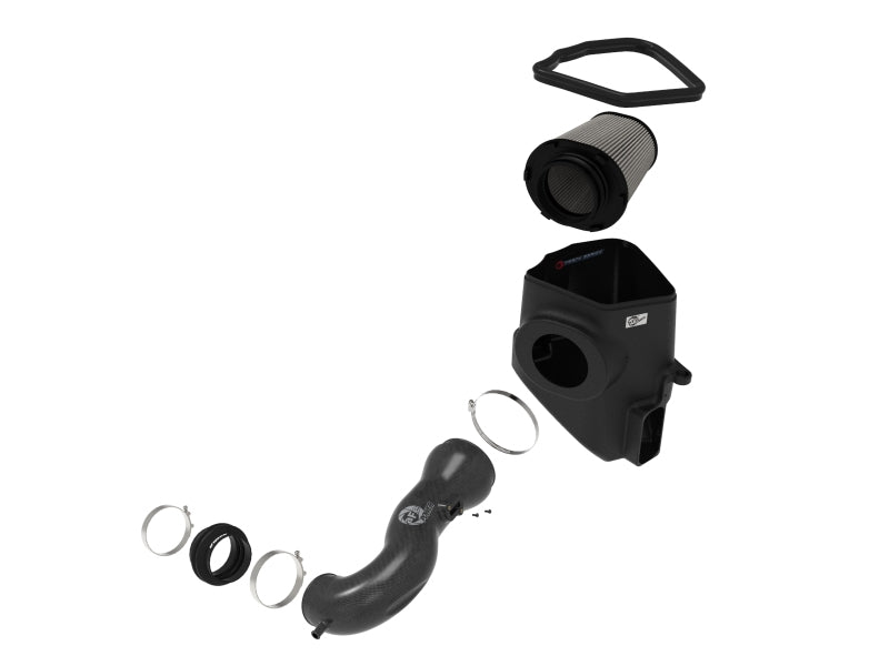 AFE 57-10015D fits GM Trucks 5.3L/6.2L Track Series Carbon Fiber Cold Air Intak