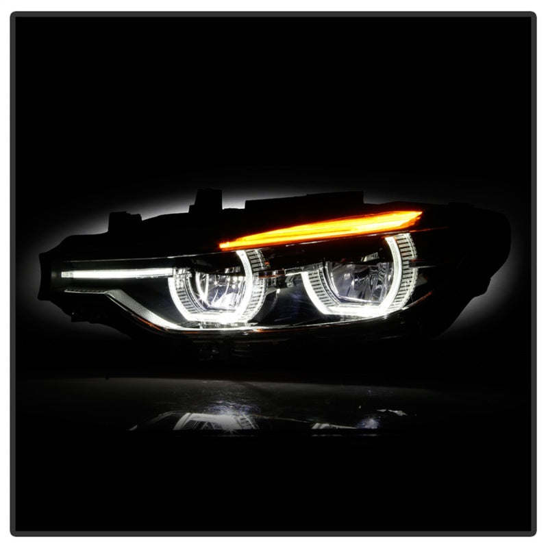 Spyder 9948534 fits BMW F30 3 Series 4Dr LED Projector Headlights Chrome PRO-JH